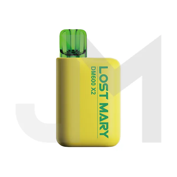 20mg Lost Mary DM600 X2 Disposable Pod Kit 1200 Puffs - Twin Pack