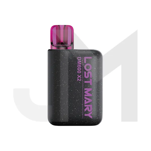 20mg Lost Mary DM600 X2 Disposable Pod Kit 1200 Puffs - Twin Pack