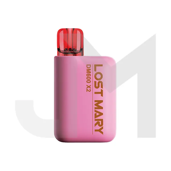 20mg Lost Mary DM600 X2 Disposable Pod Kit 1200 Puffs - Twin Pack