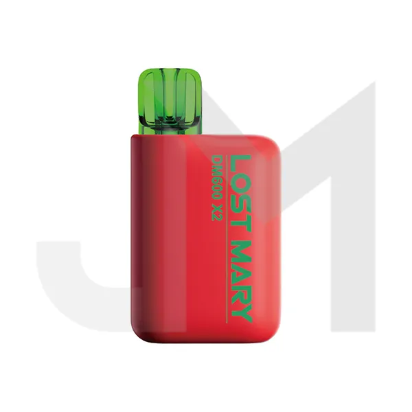 20mg Lost Mary DM600 X2 Disposable Pod Kit 1200 Puffs - Twin Pack