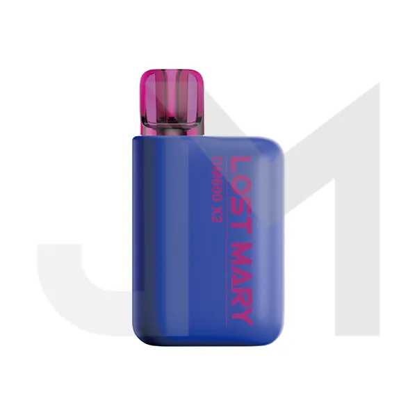 20mg Lost Mary DM600 X2 Disposable Pod Kit 1200 Puffs - Twin Pack