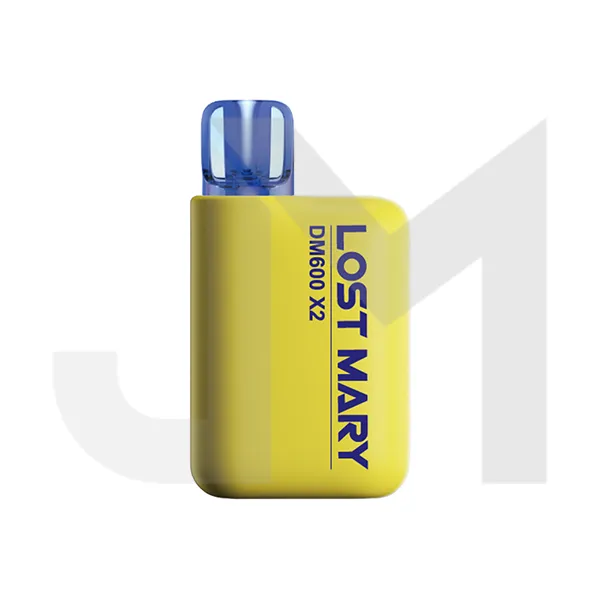 20mg Lost Mary DM600 X2 Disposable Pod Kit 1200 Puffs - Twin Pack