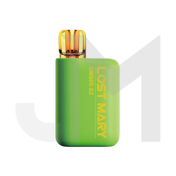 20mg Lost Mary DM600 X2 Disposable Pod Kit 1200 Puffs - Twin Pack