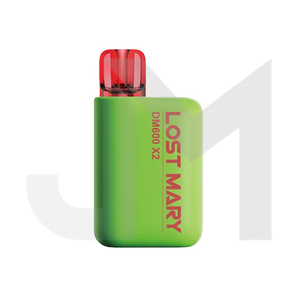 20mg Lost Mary DM600 X2 Disposable Pod Kit 1200 Puffs - Twin Pack