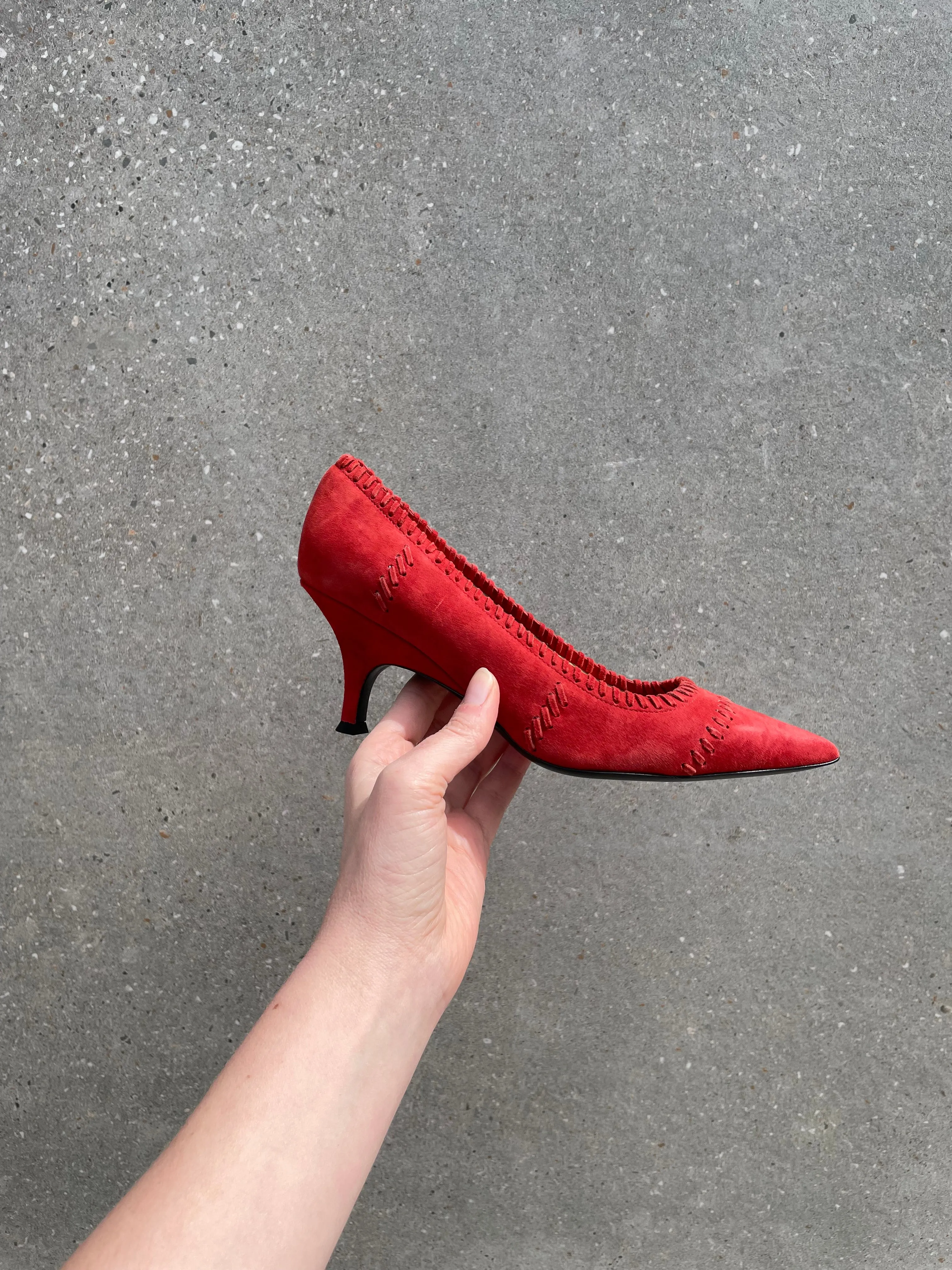 ALCOTT WHIP STITCH PUMP