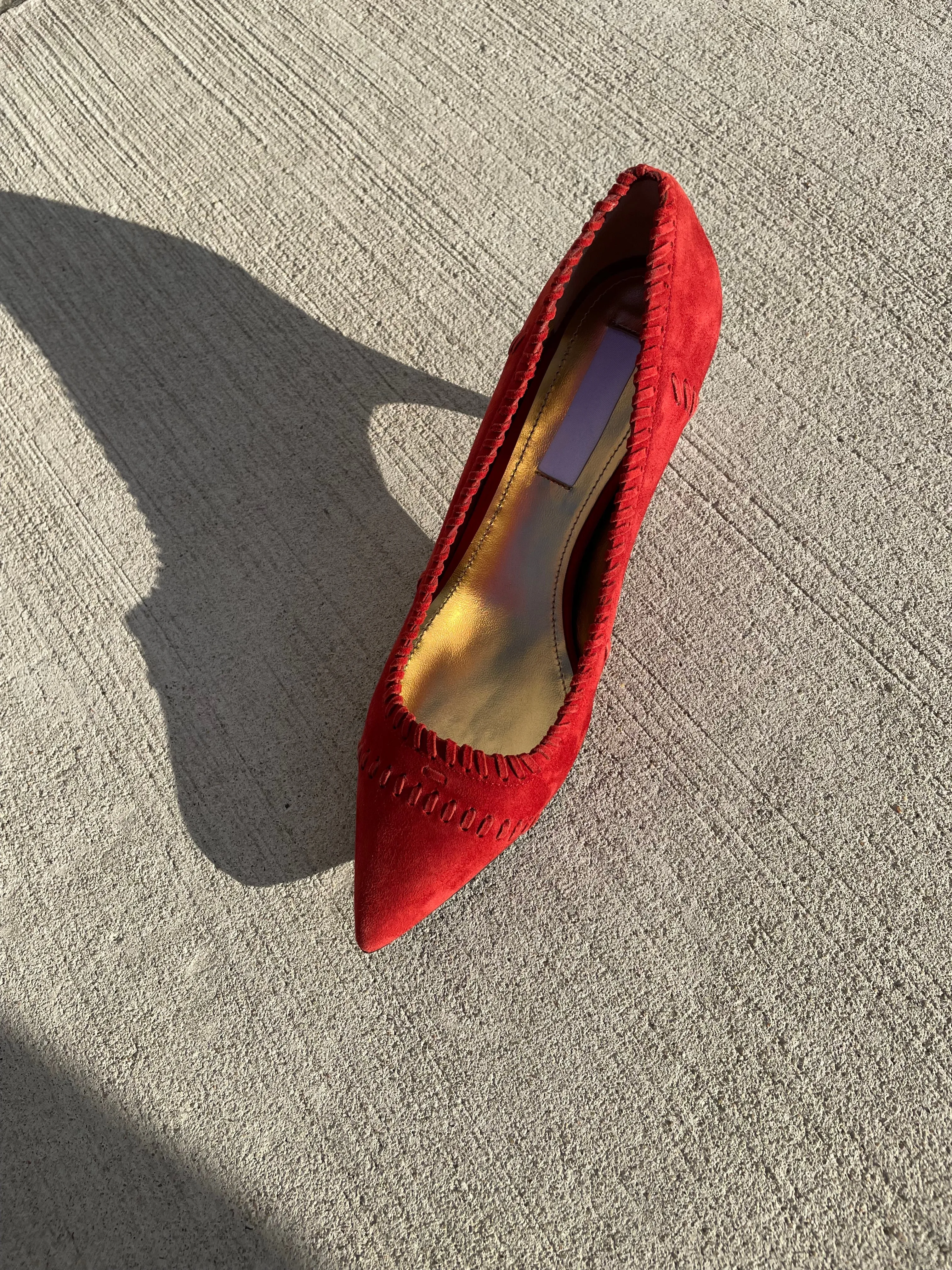 ALCOTT WHIP STITCH PUMP