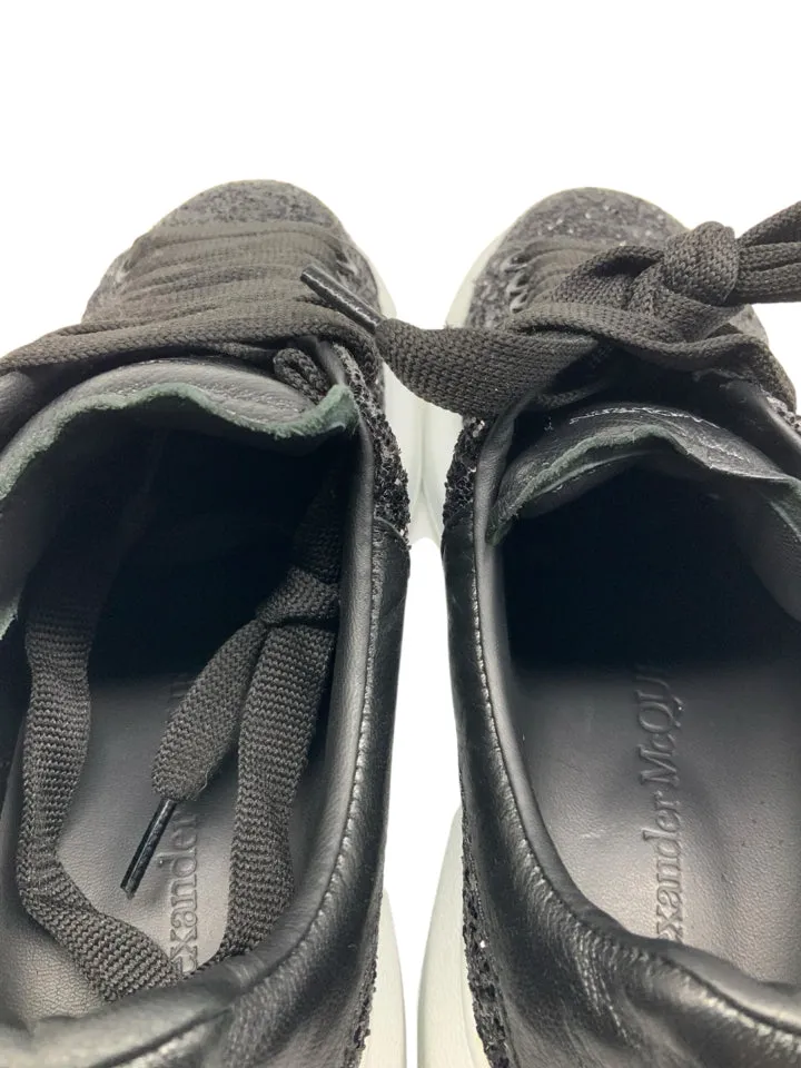 Alexander McQueen Glitter Leather Sneakers Women's Size 36 = US 6