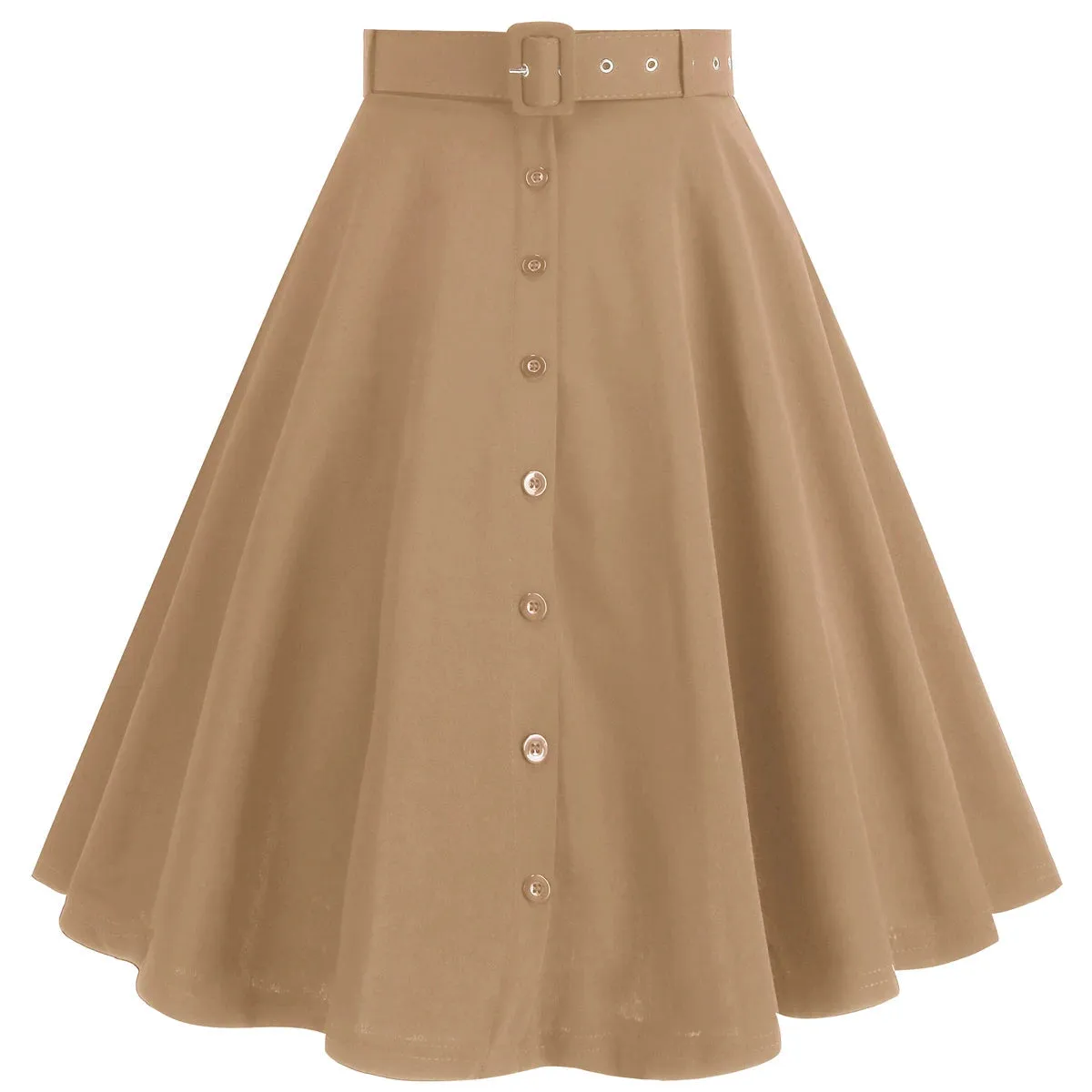 Années 60 Jupe Évasée Vintage Mary-jane