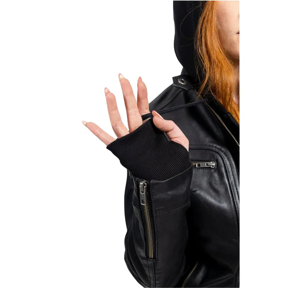 April - Women's Fashion Leather Jacket