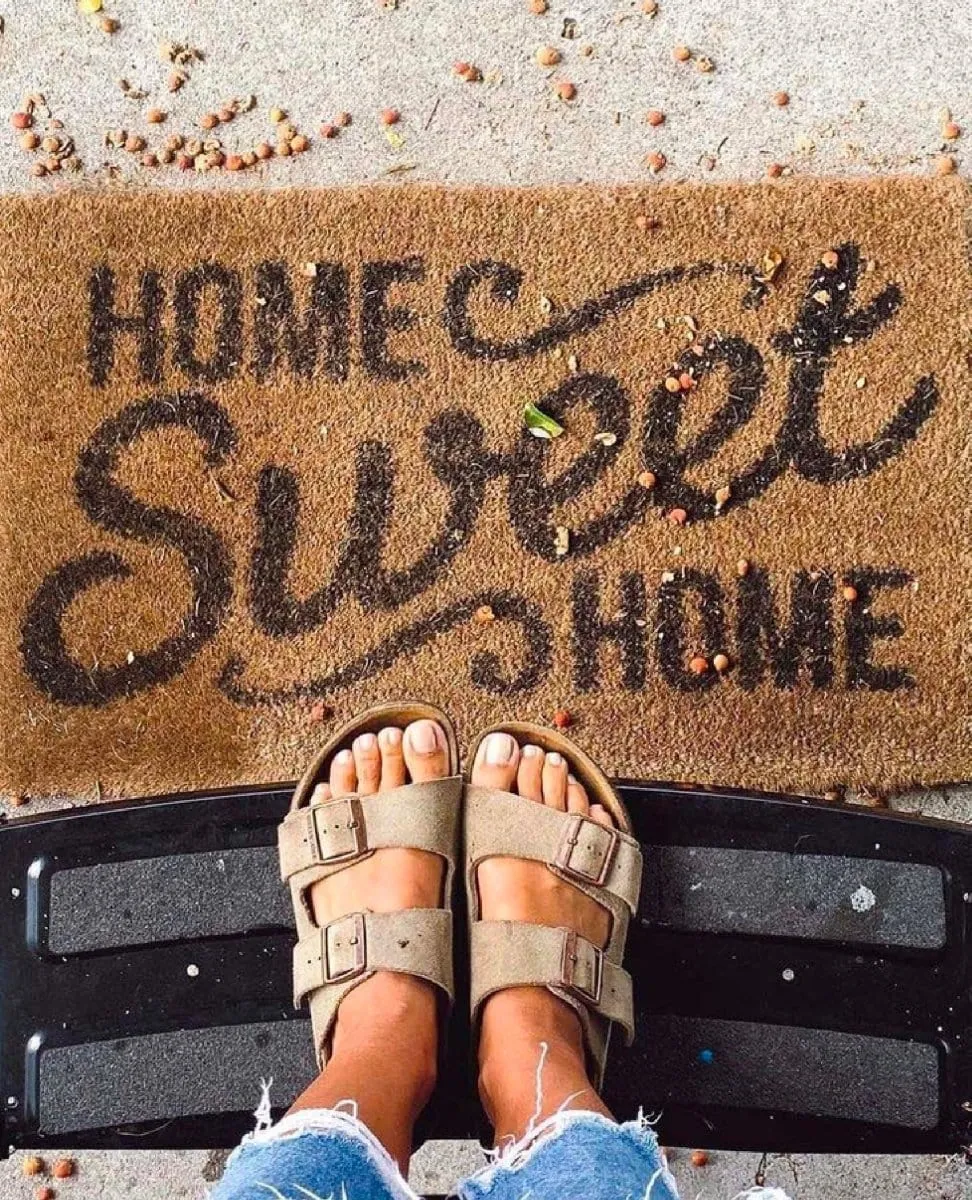 Arizona Taupe Suede Sandal