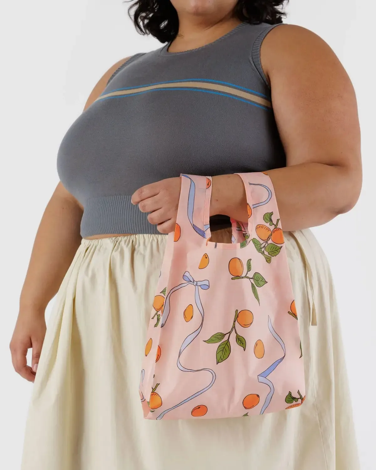 Baby Baggu Reusable Bag - Apricots & Ribbons