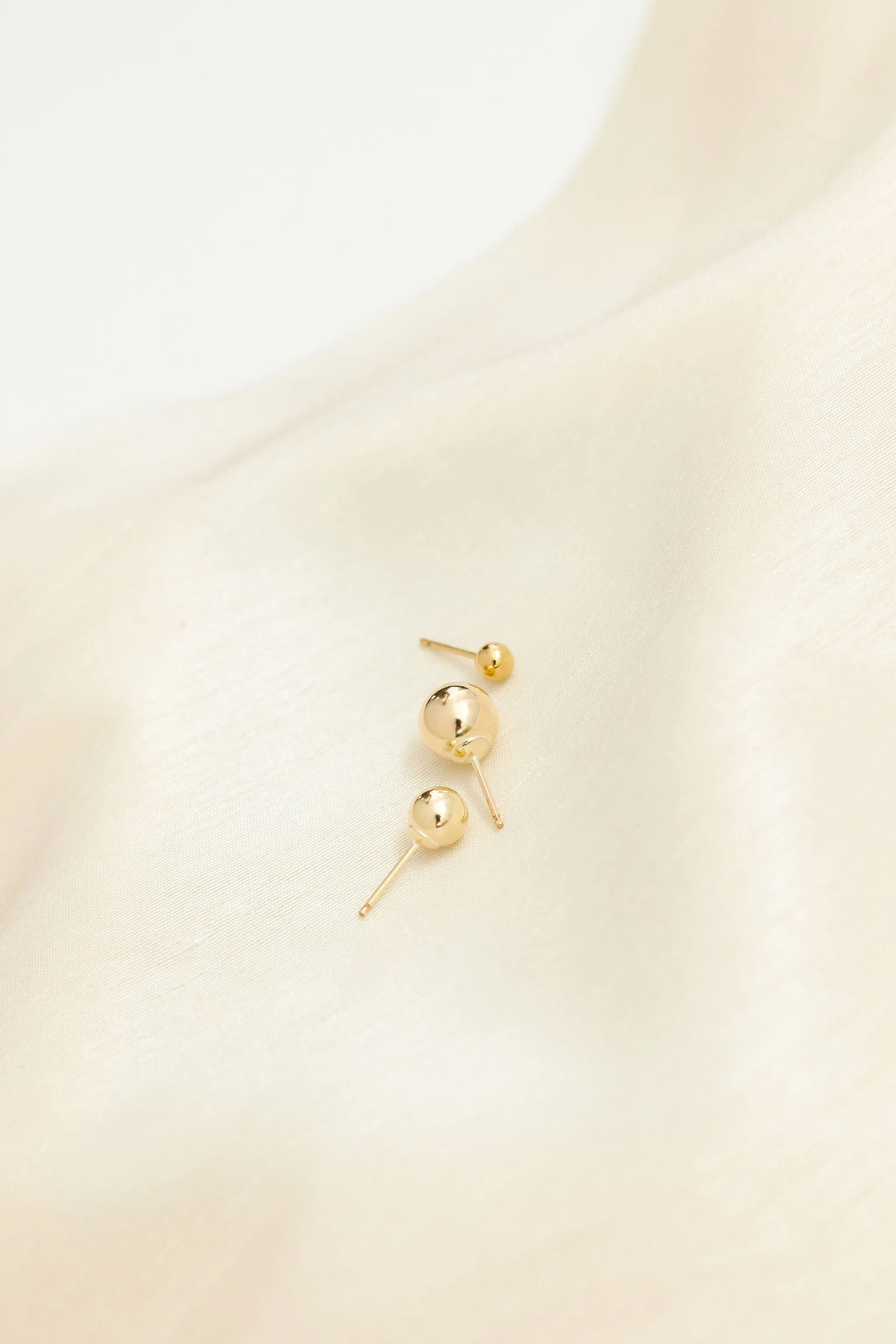 Ball Stud Earrings