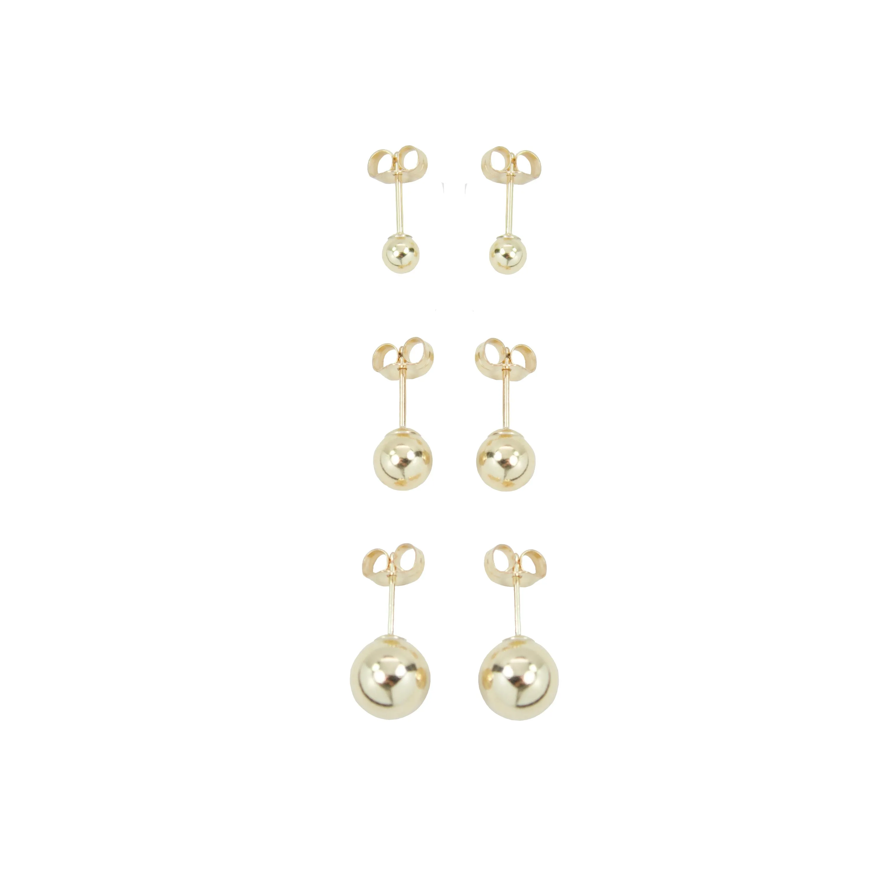 Ball Stud Earrings