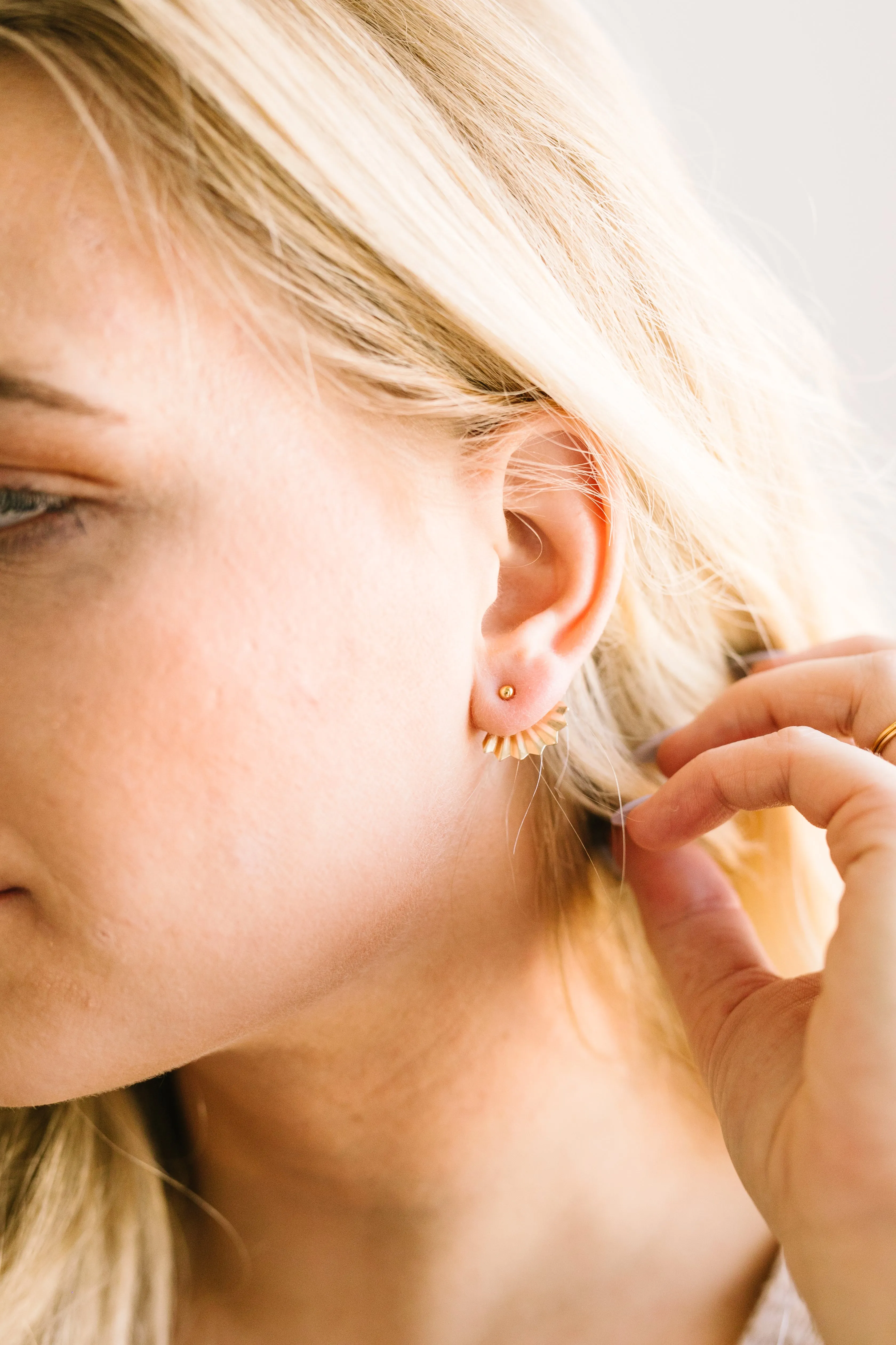 Ball Stud Earrings