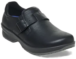 Birkenstock Caris Pro Shoe - Black Leather | Removeable Footbed