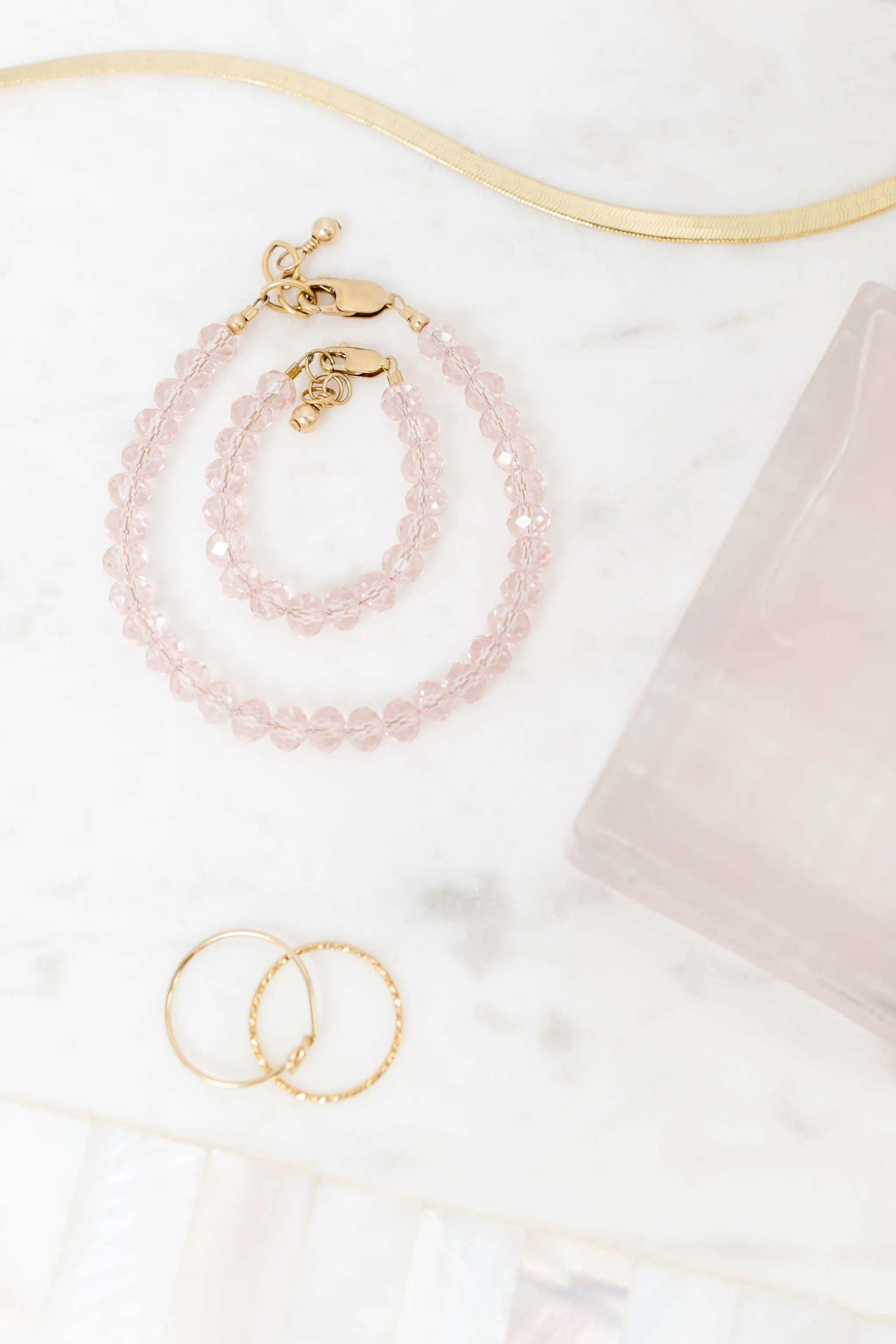 Blossom Mom   Mini Bracelet Set (6MM Beads)