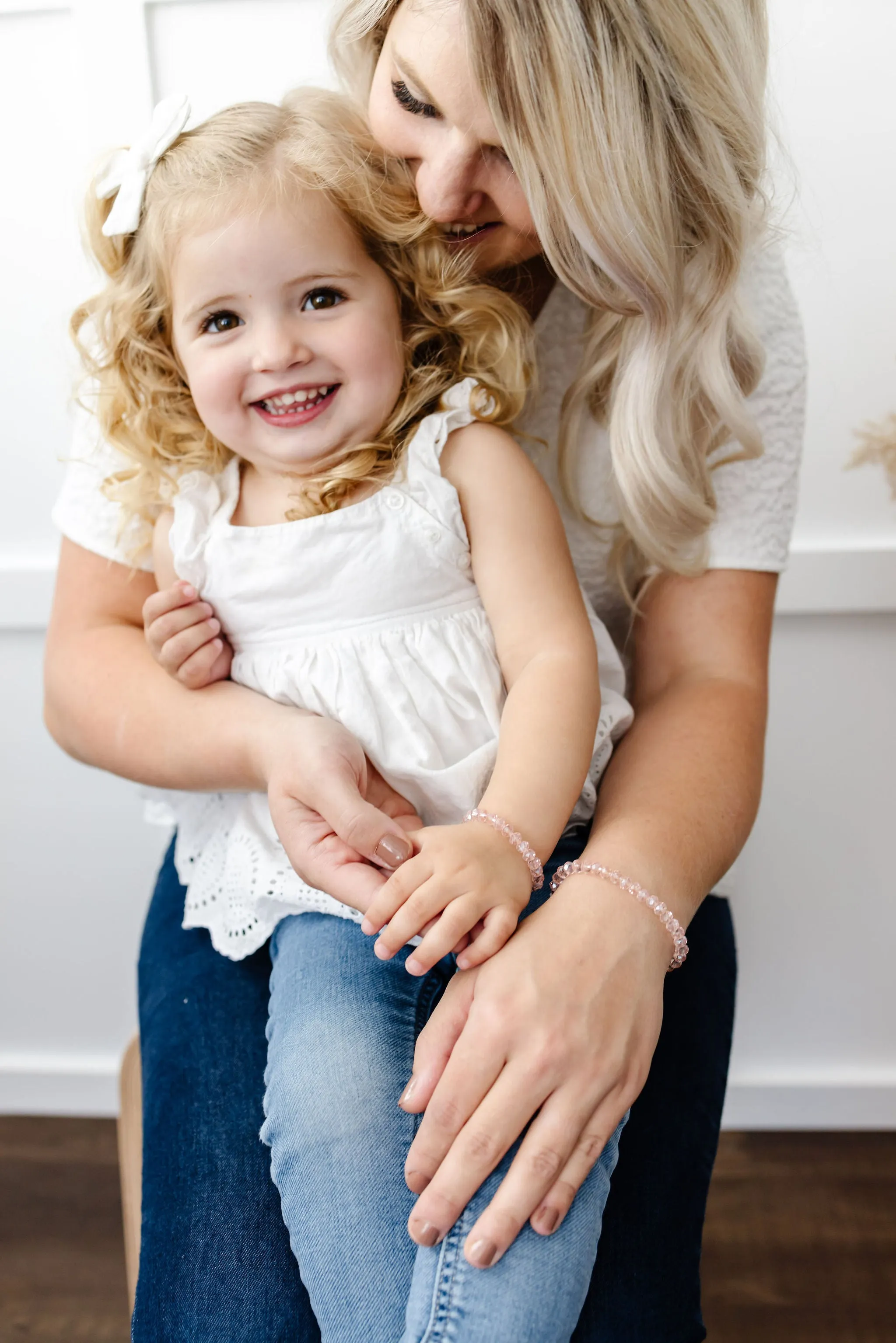 Blossom Mom   Mini Bracelet Set (6MM Beads)