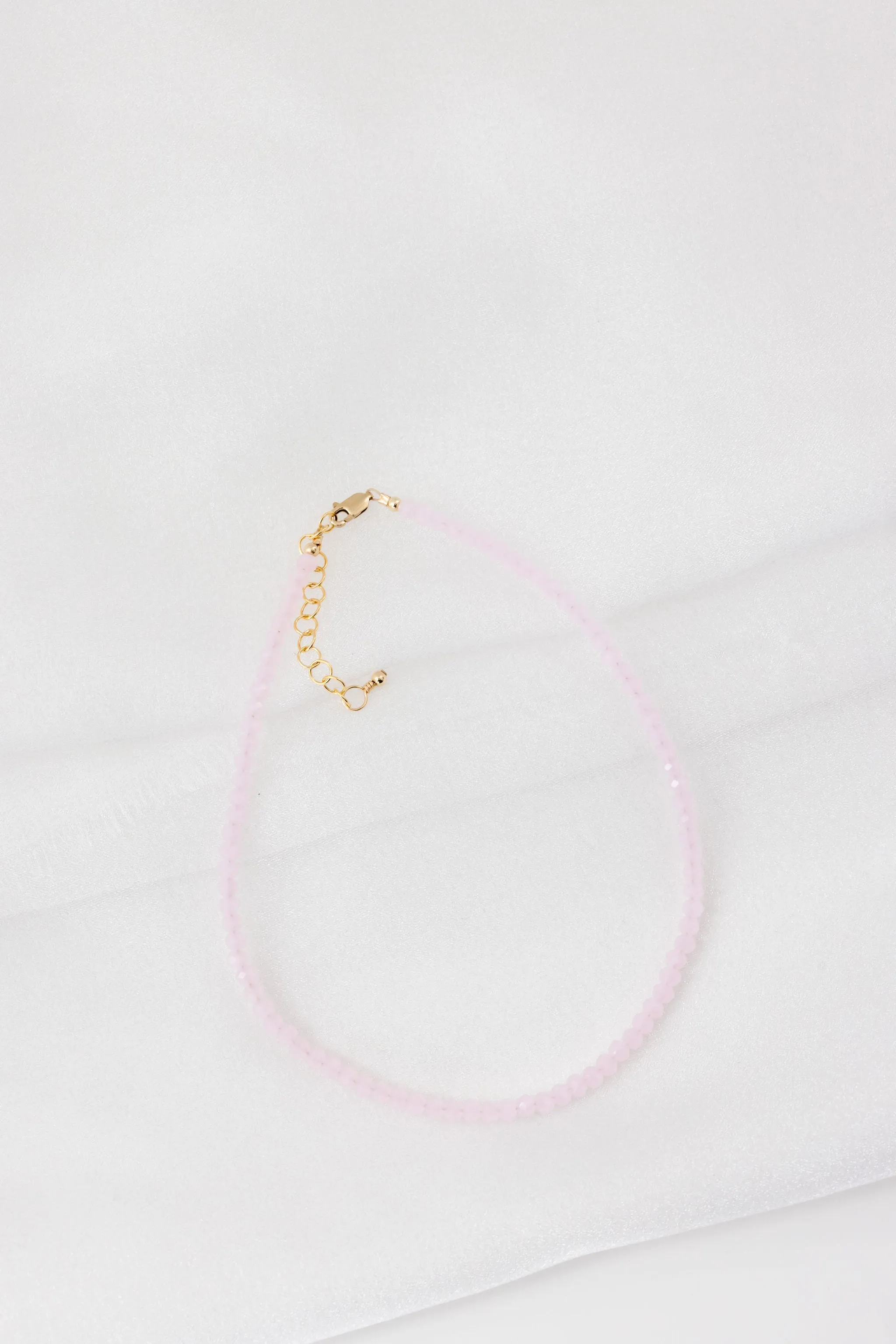 Blush Necklace (4MM Beads)