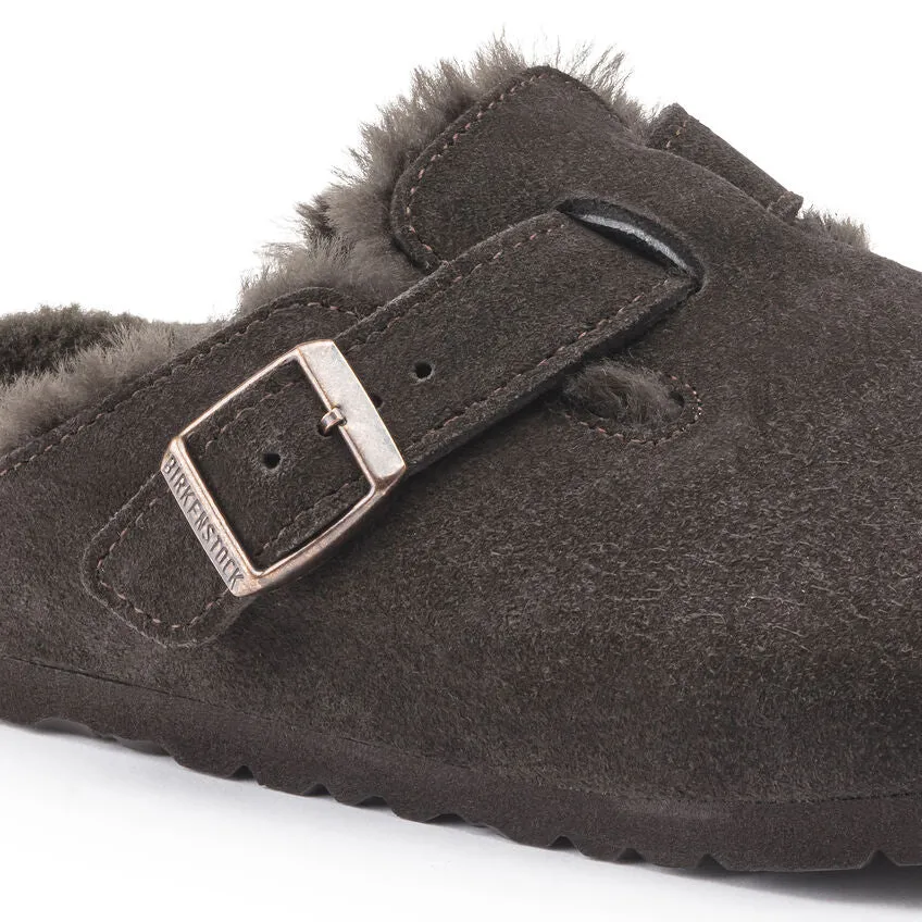 Boston - Mocha Suede Shearling||Boston - Suède Fourrure Mocha