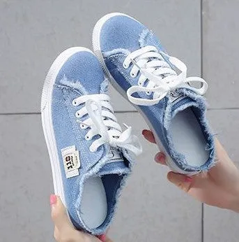 Canvas Slip-on Half Slipper Sneakers