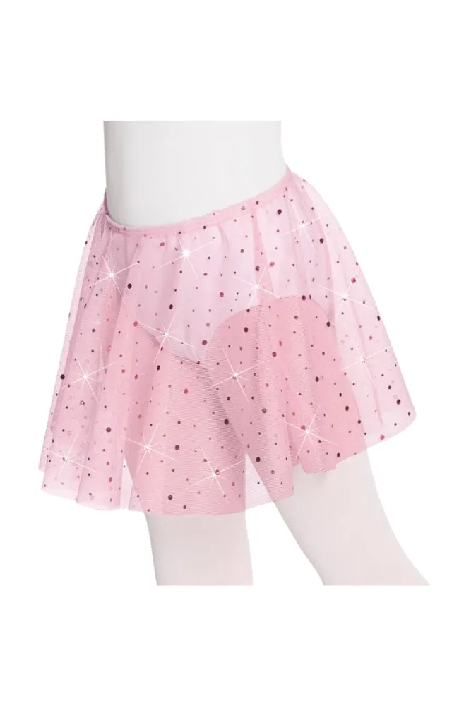 Child Metallic Tulle Skirt