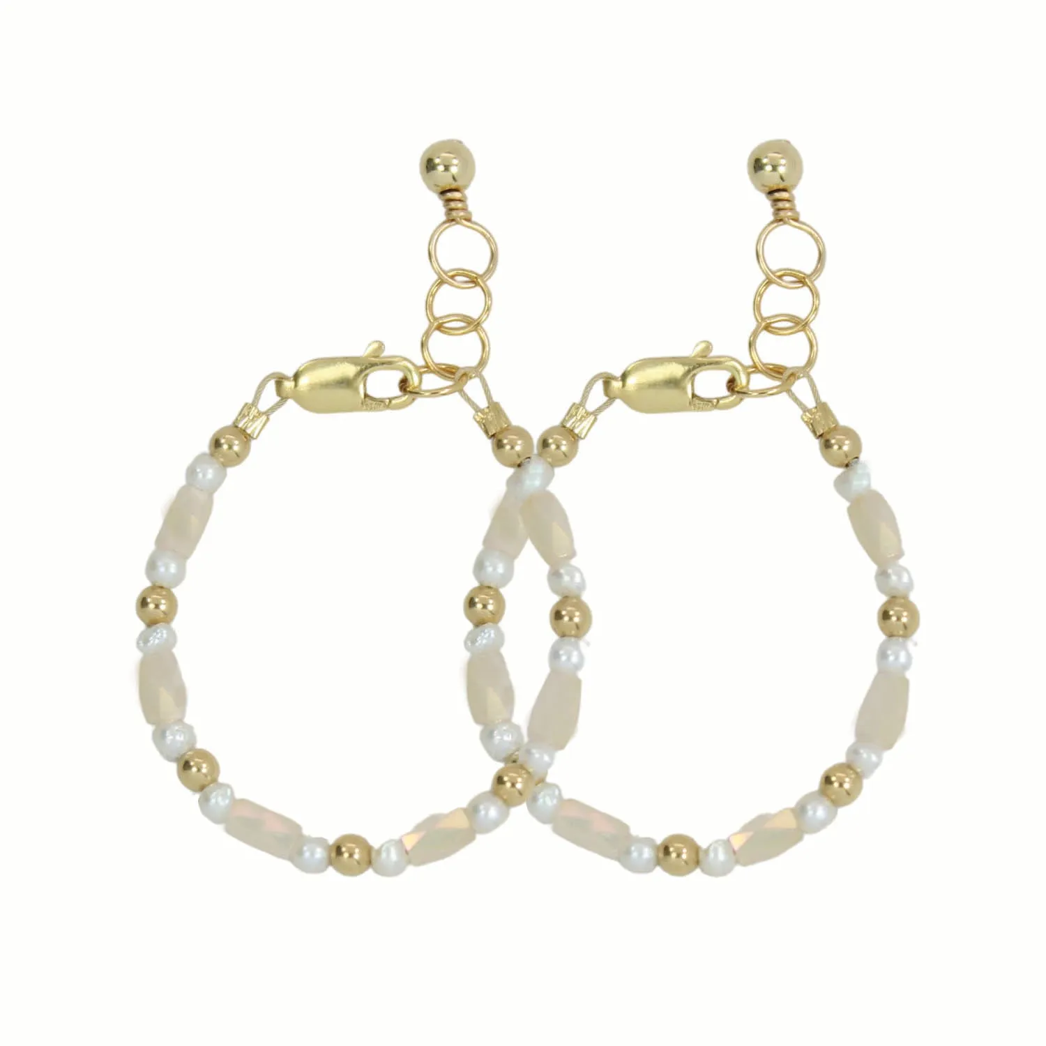 Claire Mom   Mini Bracelet set (2MM   3MM   4MM Beads)
