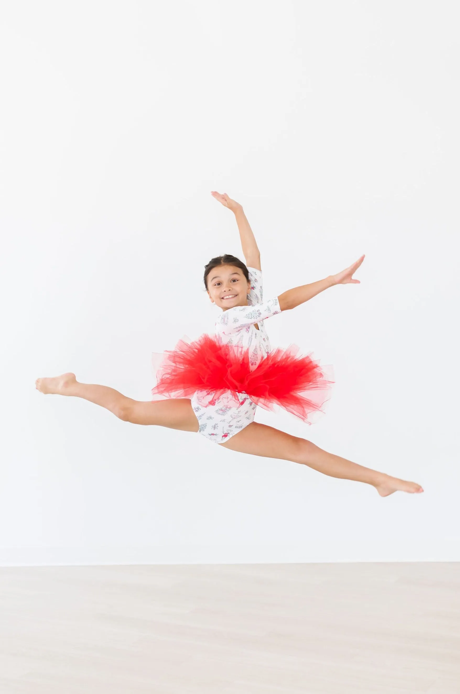 Clara's Christmas 3/4 Tutu Leotard
