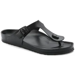 Classic Black Pearl Leather Ease Comfort Slippers - Slippers