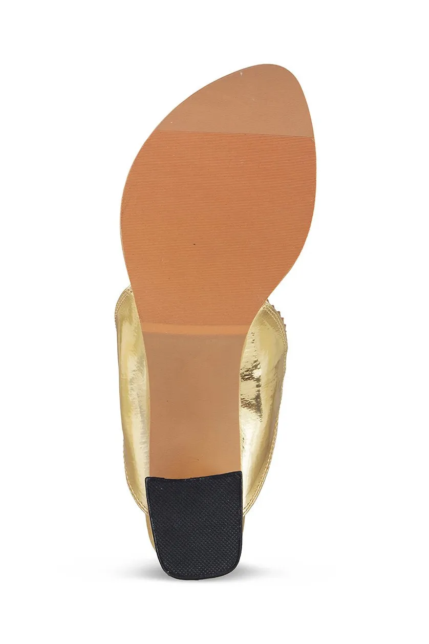 Classic K Block Heel Camel