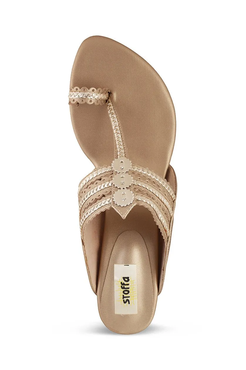 Classic K Block Heel Camel