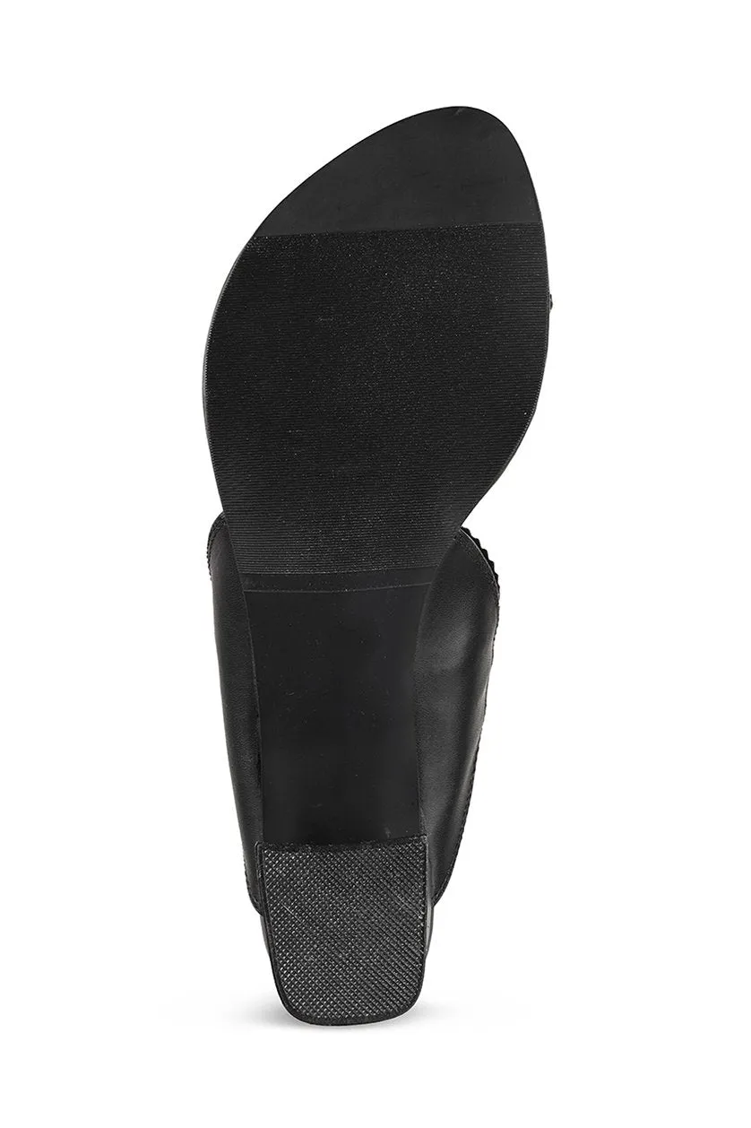 Classic K Block Heel Camel