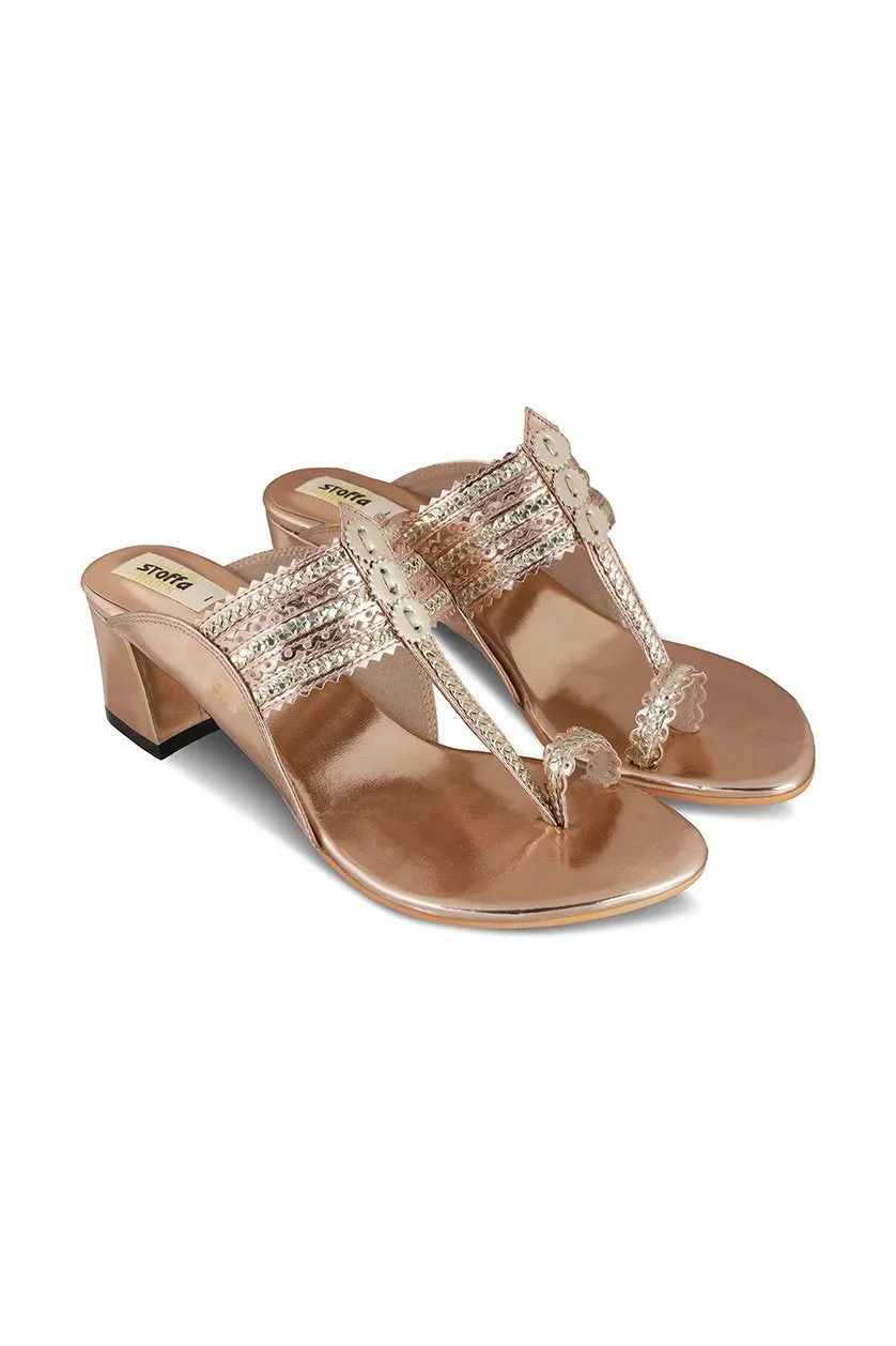 Classic K Block Heel Camel