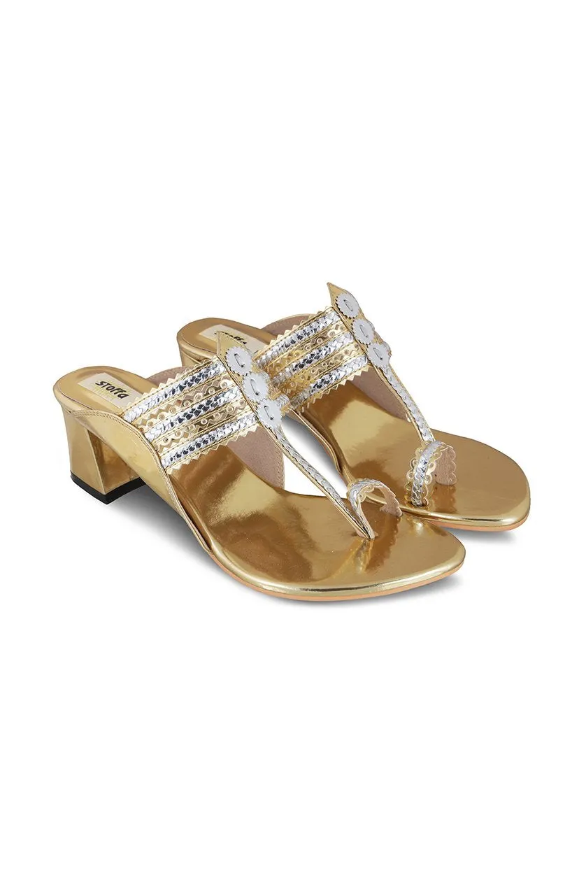 Classic K Block Heel Camel