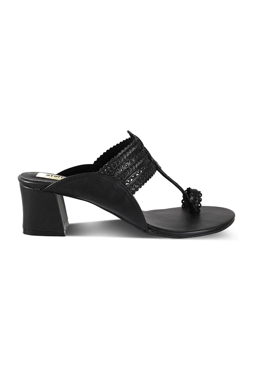 Classic K Block Heel Camel