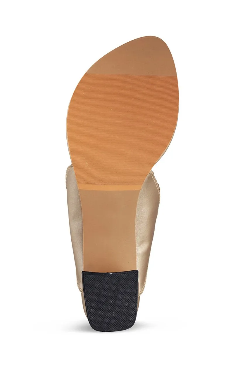 Classic K Block Heel Camel