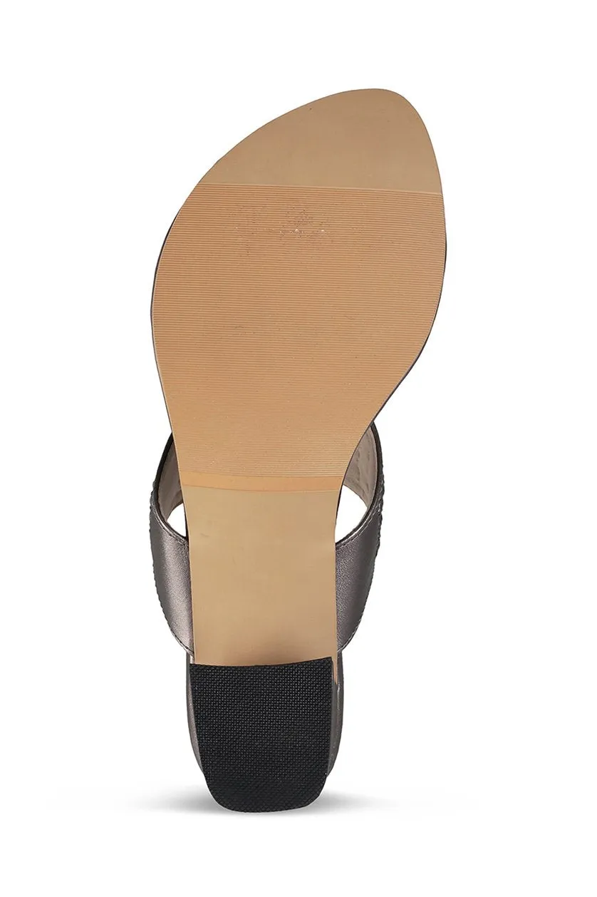 Classic K Block Heel Maroon