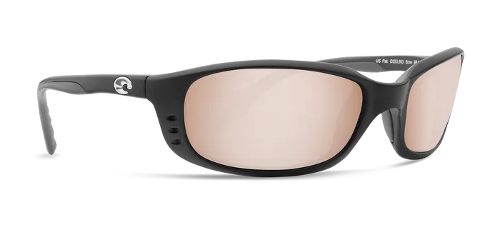 Costa Del Mar Brine Black Frame Polarised Sunglasses