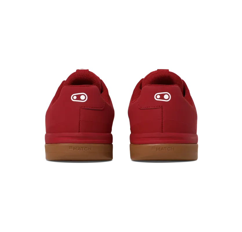 Crankbrothers Shoes Stamp Lace Pump For Peace Red / Black - Gum outsole