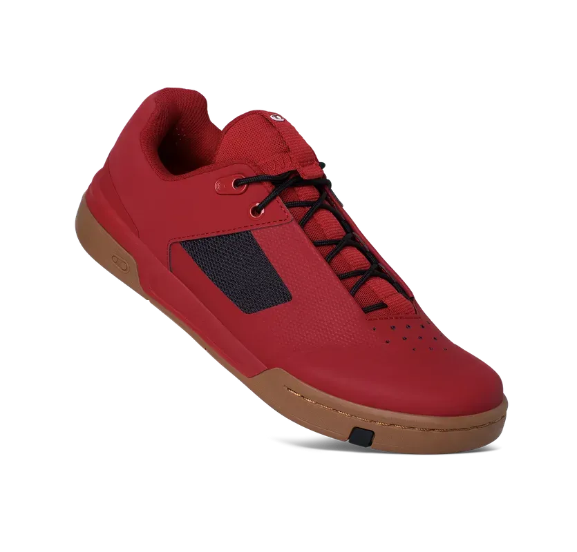 Crankbrothers Shoes Stamp Lace Pump For Peace Red / Black - Gum outsole