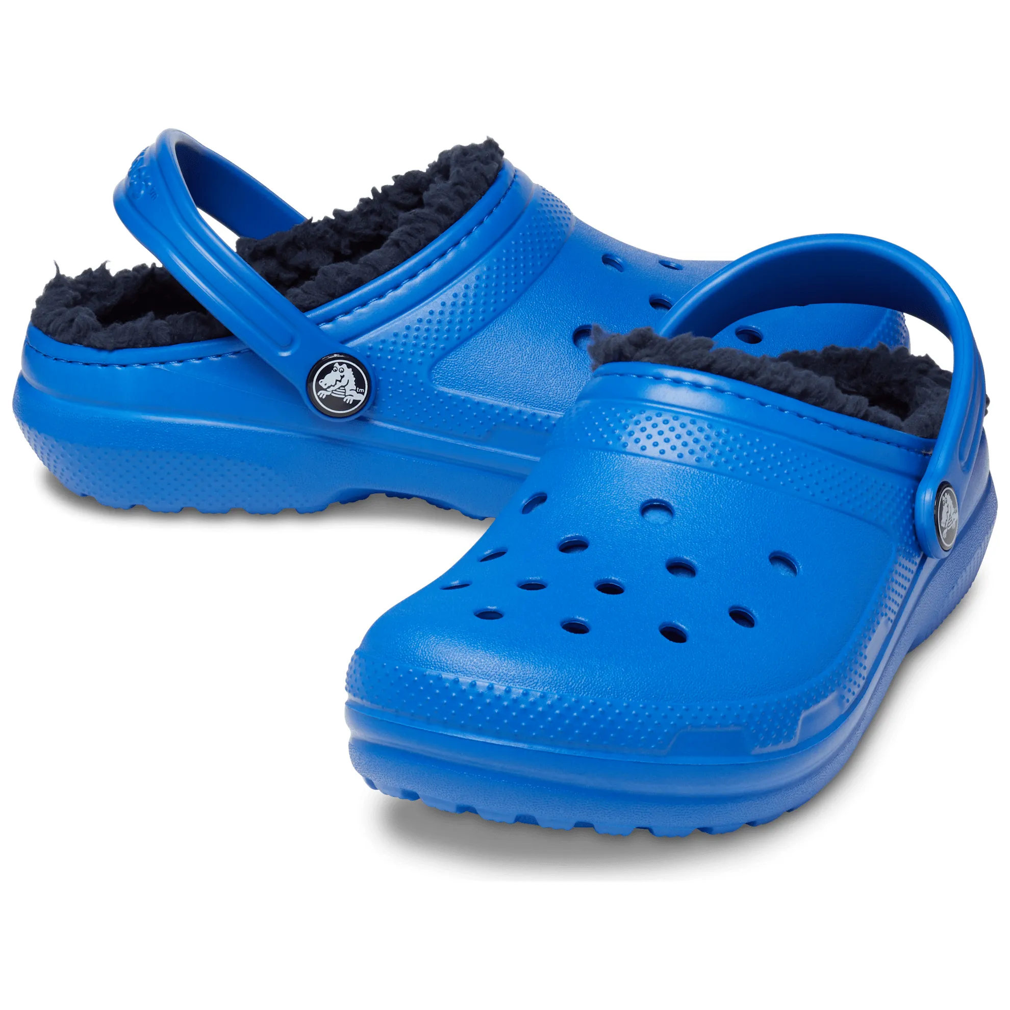 Crocs Classic Lined Blue Bolt Kids