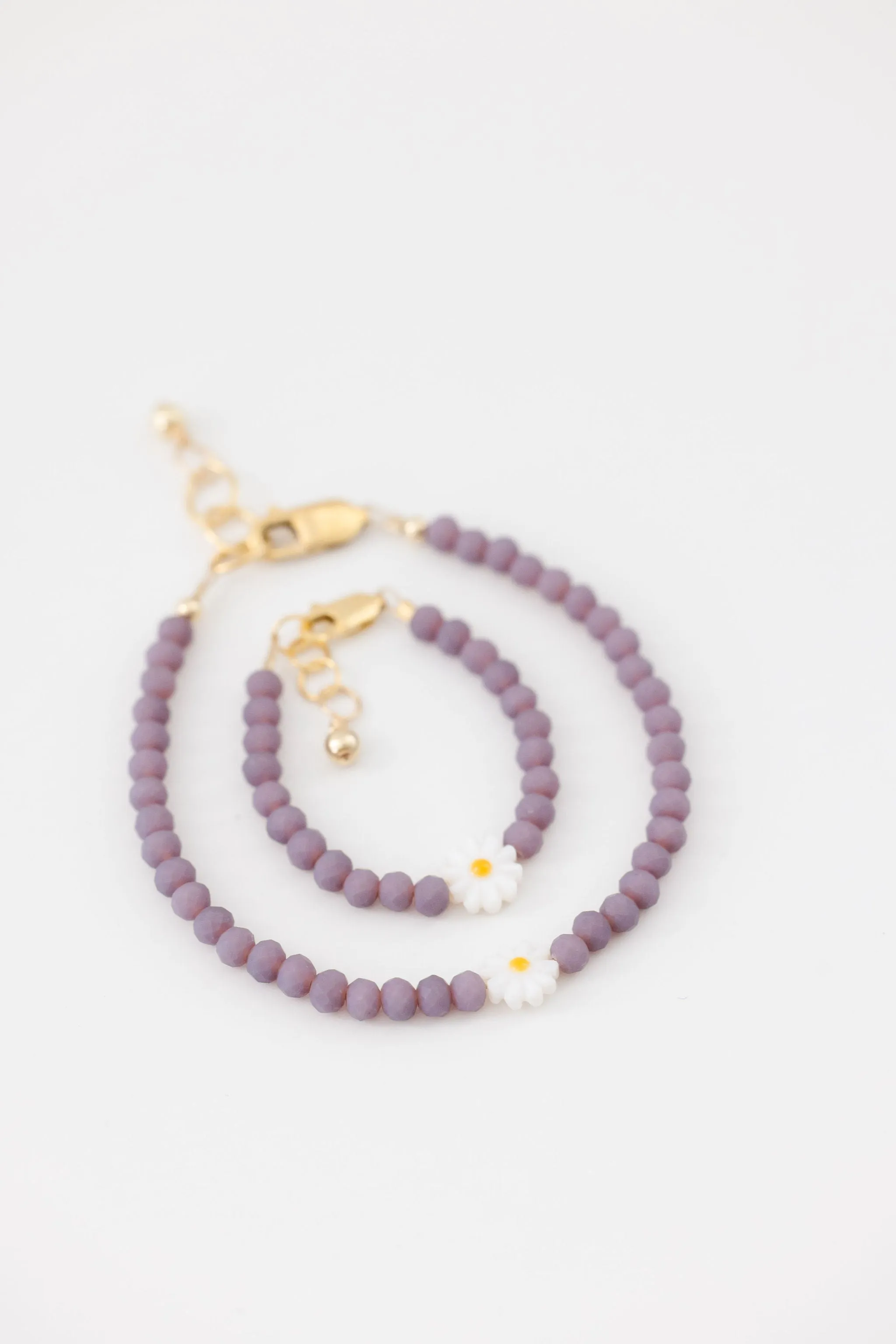 Daisy Adult Bracelet (Finch 4MM Beads)