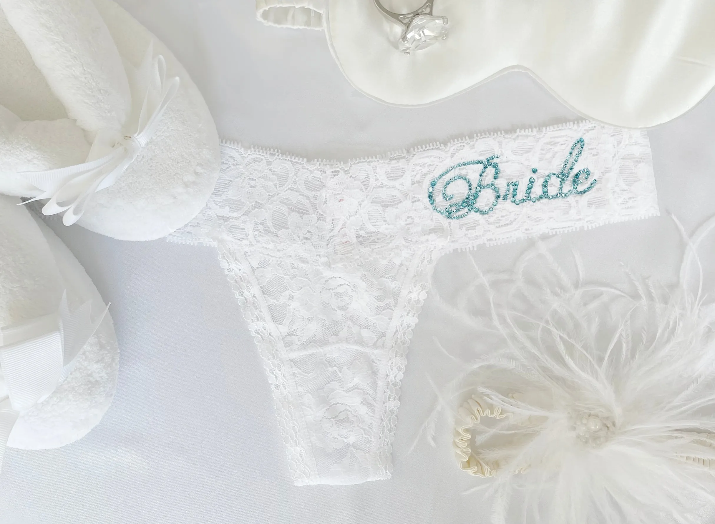 Darling Lace Bride Thong