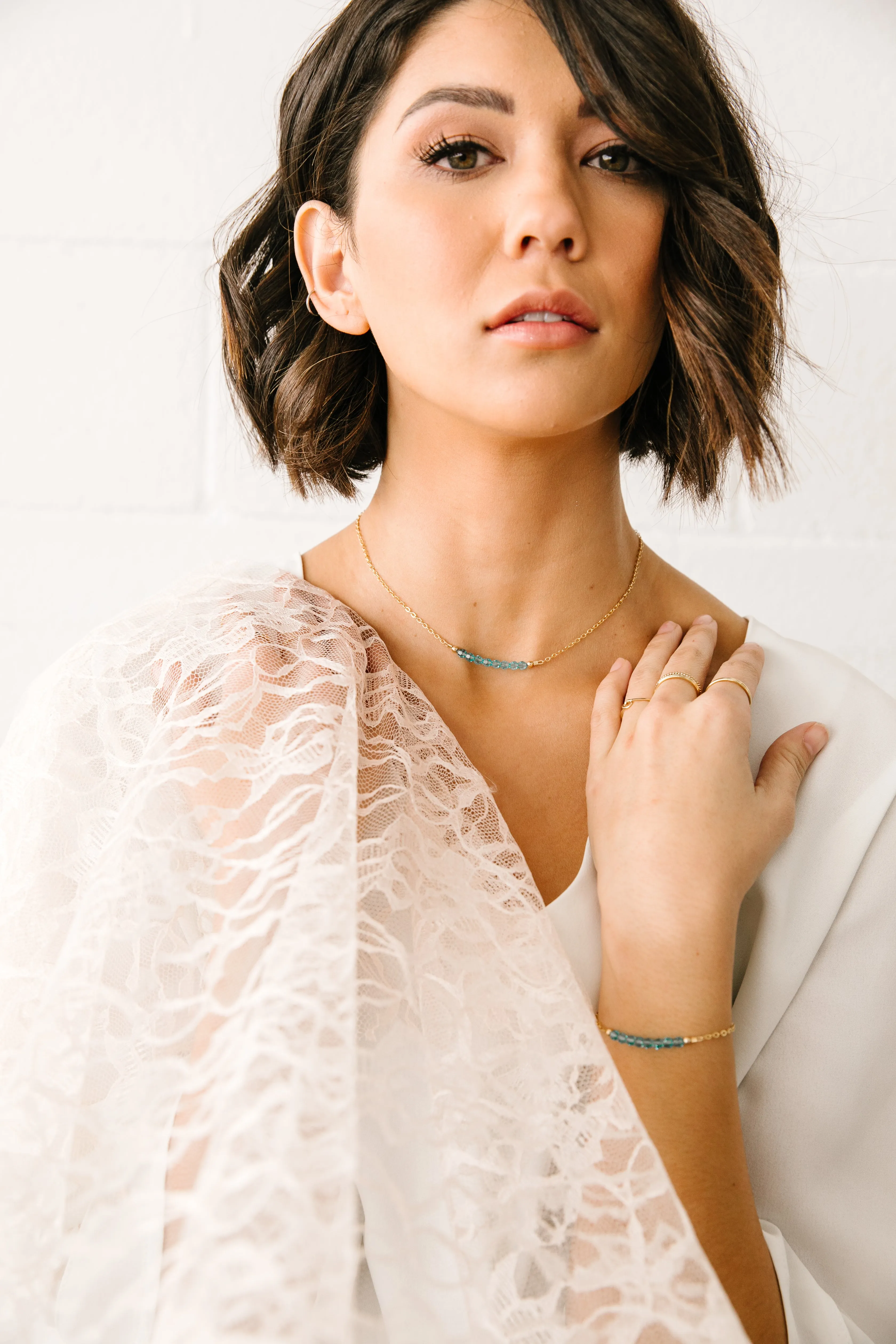 December Birthstone Necklace
