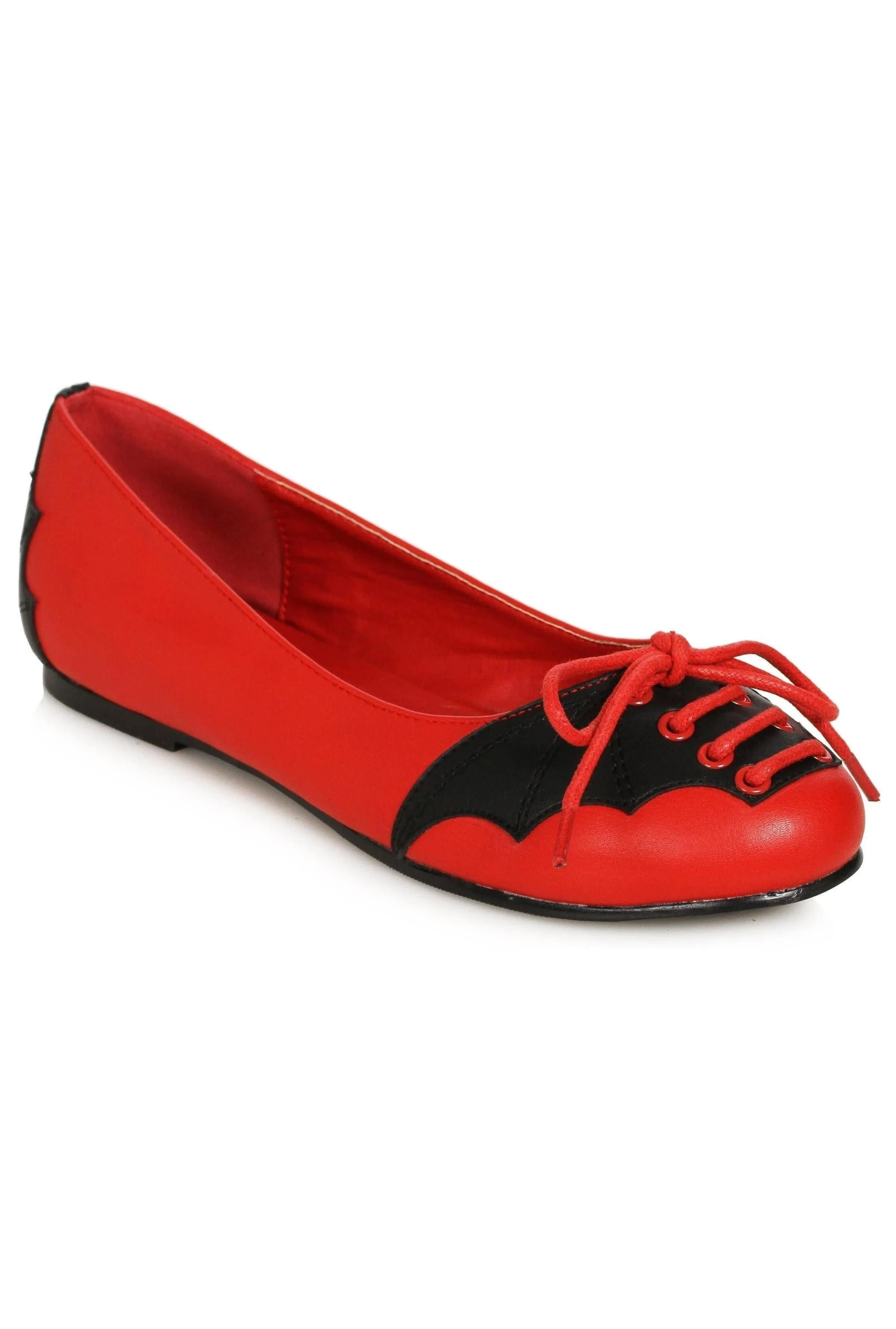 Ellie 100-BATTY 1" Heel Women's Flat With Bat Wing Details