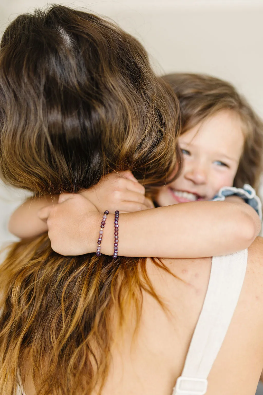 Emmie Mom   Mini Bracelet set (4MM Beads)