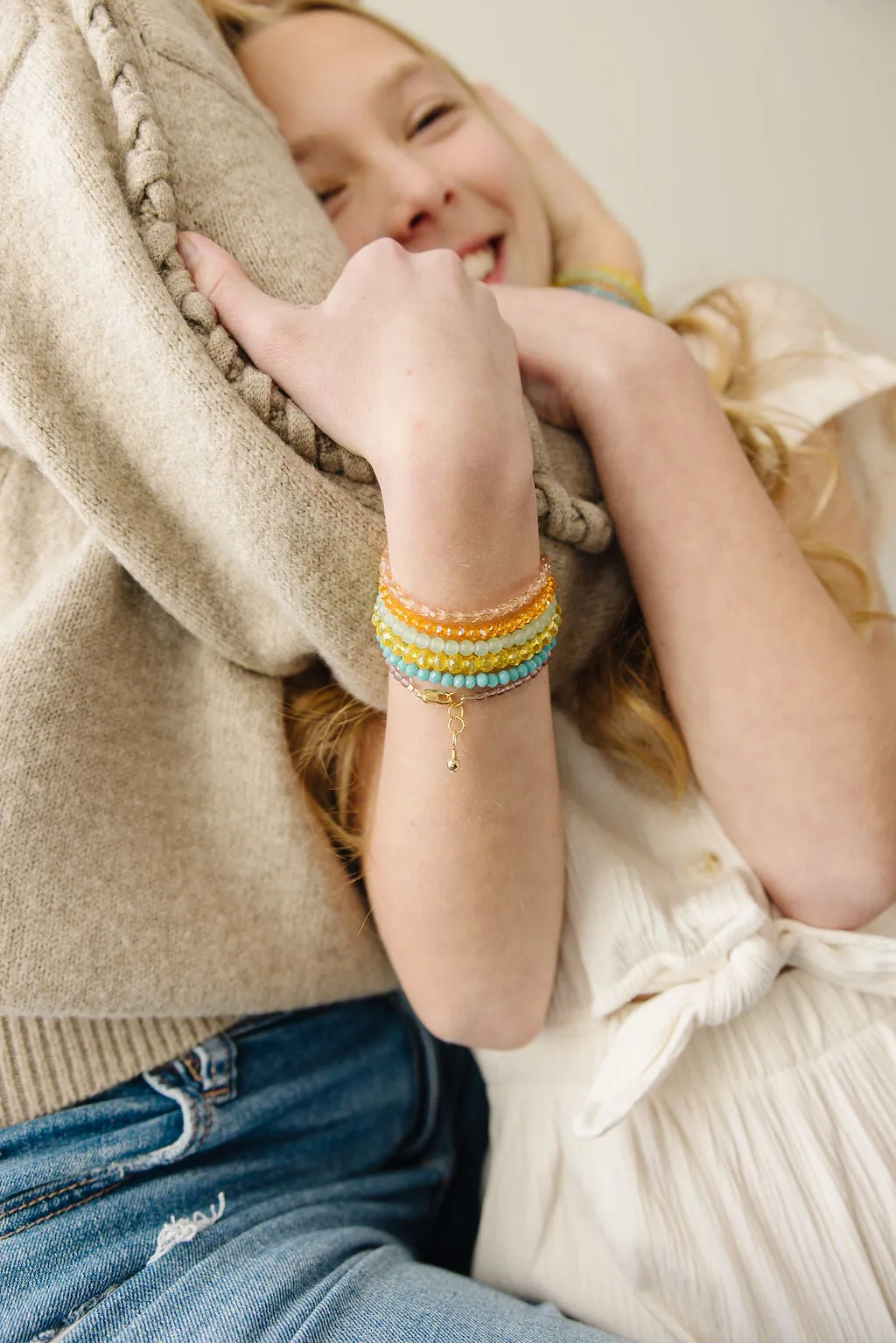 Emperor Mom   Mini Bracelet set (3MM Beads)