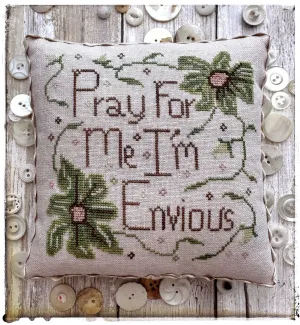 Envious - Lucy Beam Love in Stitches - Cross Stitch Pattern