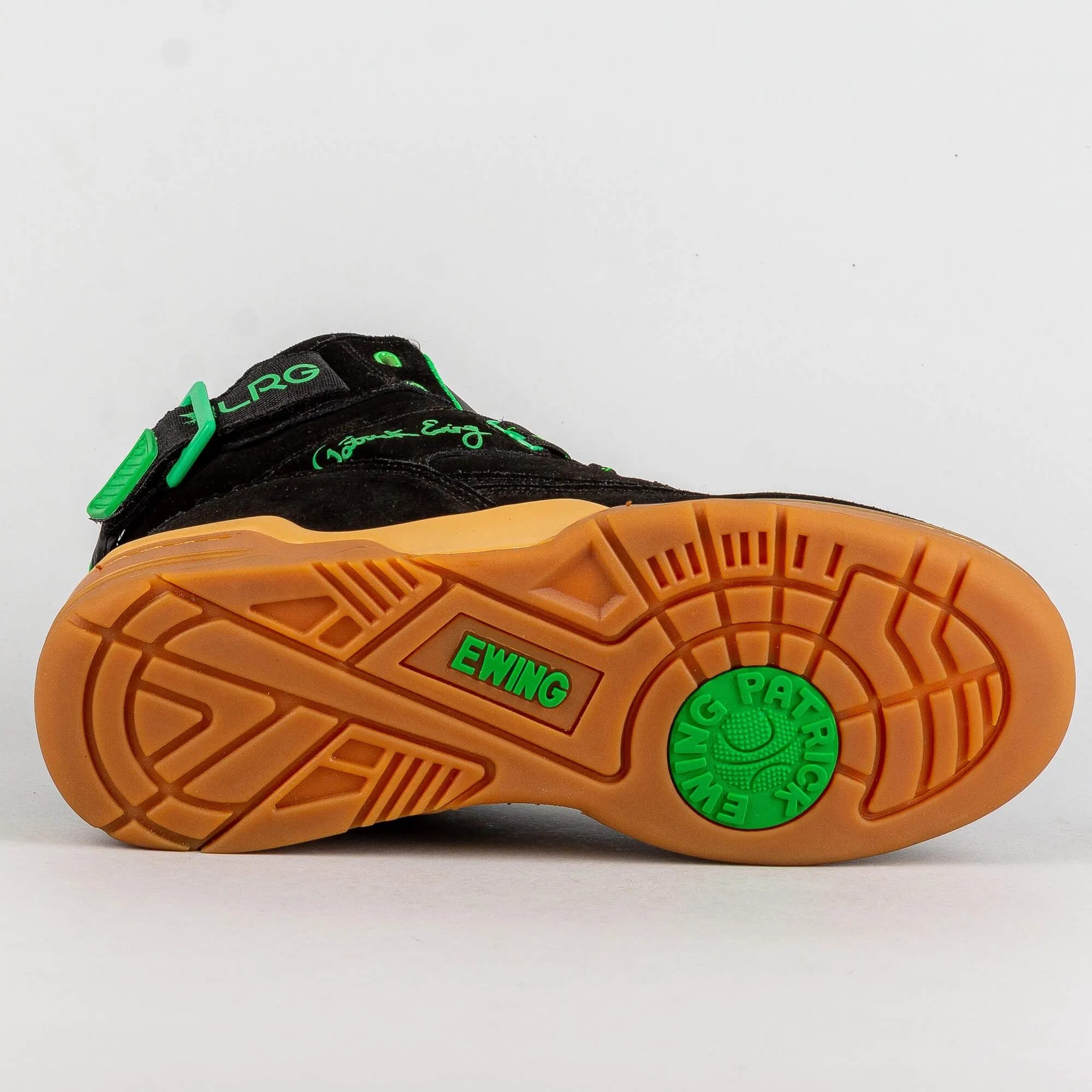 Ewing 33 Hi X Lrg Suede Black/Green/Gum