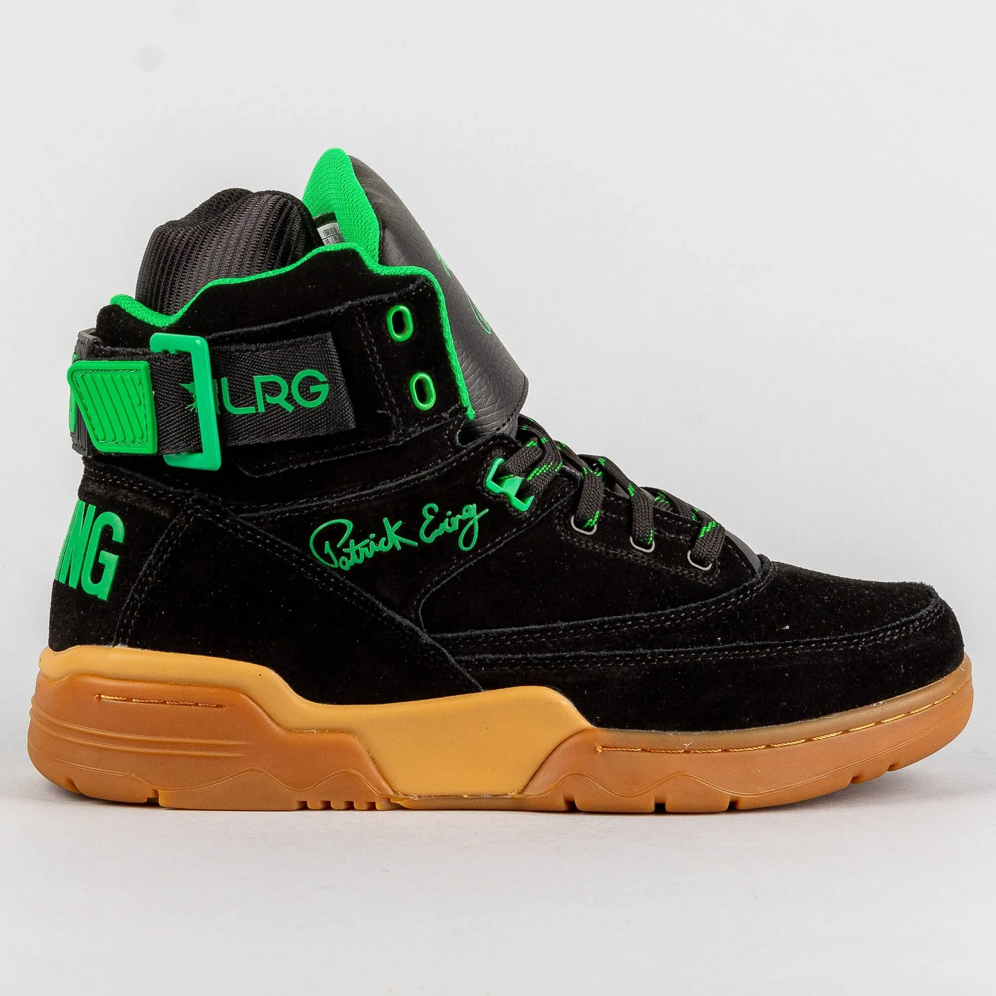 Ewing 33 Hi X Lrg Suede Black/Green/Gum
