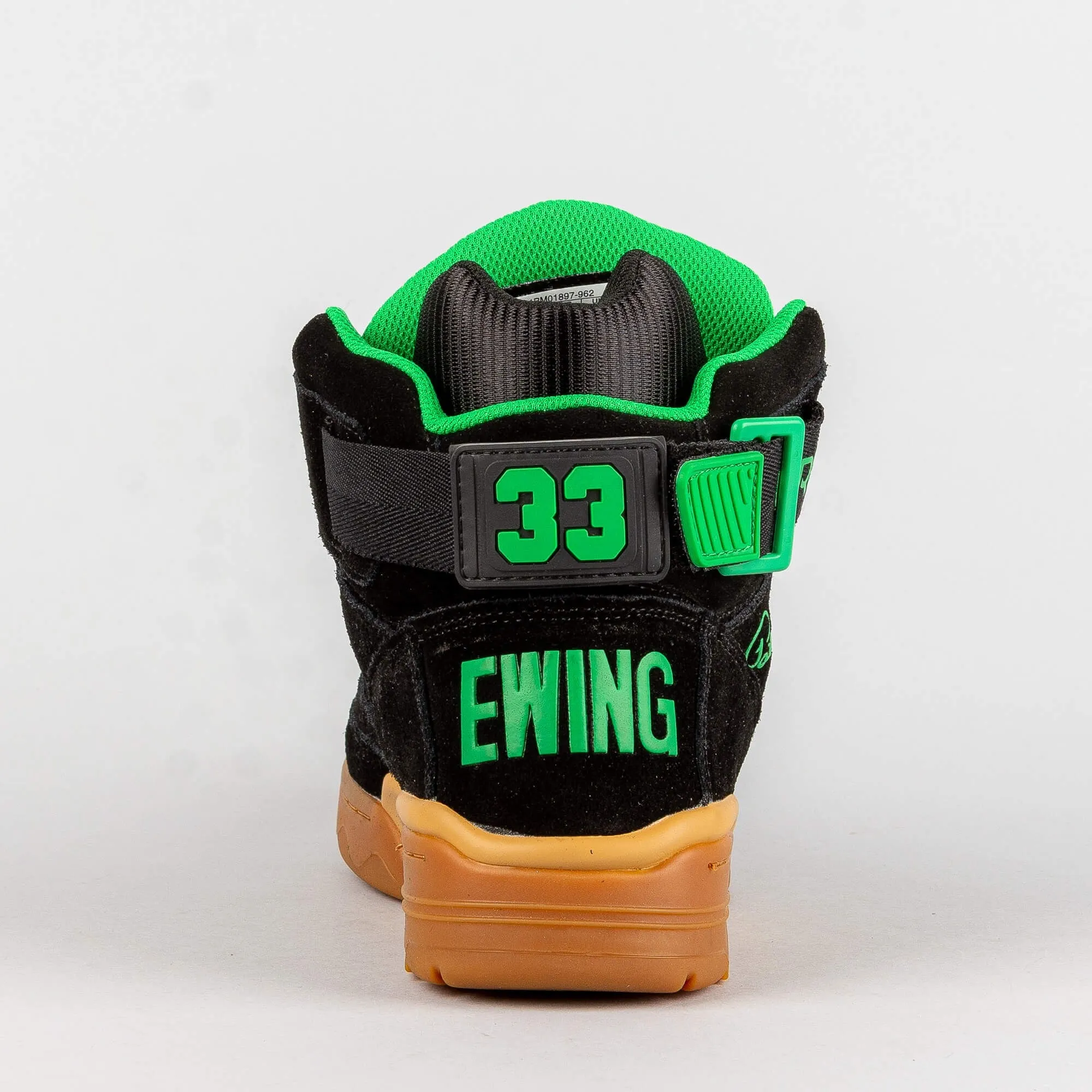 Ewing 33 Hi X Lrg Suede Black/Green/Gum
